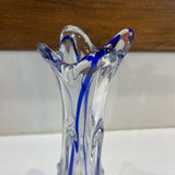 Polish Hand Crafted Art Glass Vase ACCESSORIES 4Wx16H