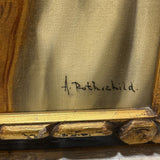 Original Oil Painting Rendition By A. Rothchild ART WORK 24x29