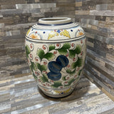 Decorative Chinese Round Vase ACCESSORIES 6d9h