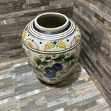 Decorative Chinese Round Vase ACCESSORIES 6d9h