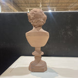 Italian Renaissance Terracotta Portrait Bust ACCESSORIES 6.5Wx17H