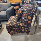 Floral Accent Chair LOUNGE CHAIRS 25w30d37h