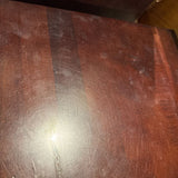 Transitional Dark Wood 2-Drawer NIGHTSTAND 27w19d27h