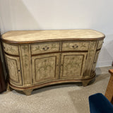 Seven Seas by Hooker Furniture 4-Drawer Hand-Painted BUFFET/SIDEBOARD 68w23d38h