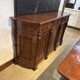 Italian Provincial 3-Drawer BUFFET/SIDEBOARD 80w22d44h