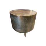 Moe's Home Collection Kettel Heavy Brass Accent Table END/SIDE TABLE 19d19h