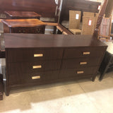 Lexington Cherry Wood 6-Drawer DRESSERS/CHESTS 65.5w20d33h