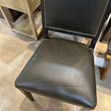Buying & Design - Italy MCM Upholstered Leather Side Chair DINING CHAIRS 20w20d40h