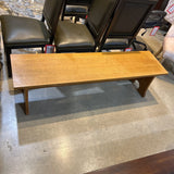 Stickley Mission Style Oak BENCH 64w16d17.5h