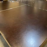 Modern Metal & Wood Square COFFEE/COCKTAIL TABLE 48w48d15h