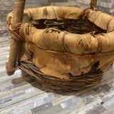 Handmade Rustic Twig Basket ACCESSORIES 14Wx11Dx13H