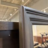 Progressive Furniture Willow Collection 11-Drawer w/ Mirror DRESSERS/CHESTS Distressed Dark Gray 64w18d79h