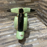 Java Wooden Scooter Decorative ACCESSORIES 11Wx6Dx8H