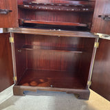 George III Style Mahogany Bar CABINET 31w15d42h