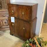 George III Style Mahogany Bar CABINET 31w15d42h