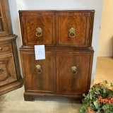 George III Style Mahogany Bar CABINET 31w15d42h