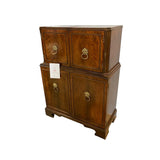 George III Style Mahogany Bar CABINET 31w15d42h