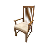 Broyhill Artisan Ridge Slat Back Captain DINING CHAIRS 25w20d42h