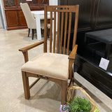 Broyhill Artisan Ridge Slat Back Captain DINING CHAIRS 25w20d42h