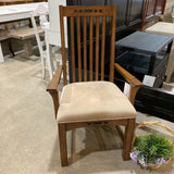 Broyhill Artisan Ridge Slat Back Captain DINING CHAIRS 25w20d42h
