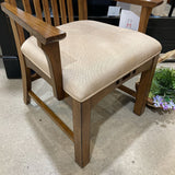 Broyhill Artisan Ridge Slat Back Captain DINING CHAIRS 25w20d42h