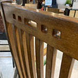 Broyhill Artisan Ridge Slat Back Captain DINING CHAIRS 25w20d42h