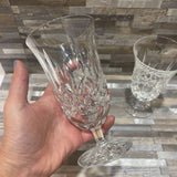Waterford Crystal Set Iced Tea Glasses - 2pc ACCESSORIES 3.5Wx6.5H