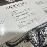 Ranch Life Full/Queen Quiilt & Sham Set ACCESSORIES