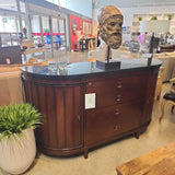 Better Homes and Gardens Granite Top Two-Door Credenza BUFFET/SIDEBOARD 69w21d38h