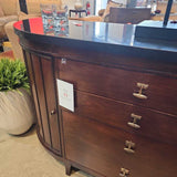Better Homes and Gardens Granite Top Two-Door Credenza BUFFET/SIDEBOARD 69w21d38h