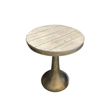 Hammary Furniture Timber Forge Industrial Chairside Table END/SIDE TABLE 18d22h