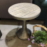 Hammary Furniture Timber Forge Industrial Chairside Table END/SIDE TABLE 18d22h