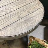 Hammary Furniture Timber Forge Industrial Chairside Table END/SIDE TABLE 18d22h