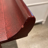Asian Altar Console CONSOLE TABLE Cinnabar Red 60w16d35h
