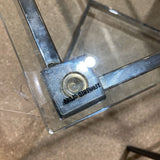 Rectangular Glass & Acrylic COFFEE/COCKTAIL TABLE 48w24d20h