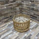 Glass Vase w/ Rattan Cover ACCESSORIES 6d9h