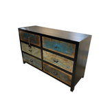 Acta 6-Drawer Small DRESSERS/CHESTS 32Wx18Dx51H