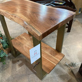 Bloomhome Artisan 2-Shelf SIDE TABLE 28Wx16Dx28H