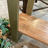 Bloomhome Artisan 2-Shelf SIDE TABLE 28Wx16Dx28H