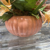 Vintage Ceramic Planter w/ Faux Arrangement ACCESSORIES 12Wx12H