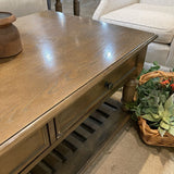 Birch Lane Wellington Hall 2-Drawer COFFEE/COCKTAIL TABLE 50w28d20h