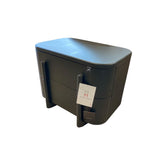 The Marais 2-Drawer NIGHTSTAND Fir Lacquer 26w18.5d20h
