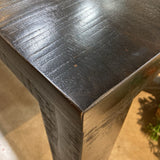 Villa2 Havana Dark Wood Square Leg DINING TABLE 76w36d30.5h