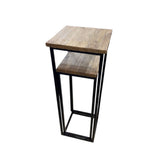 Bloomhome Slider Pedestal Set Of 2 FURNITURE 15w15d40.5h