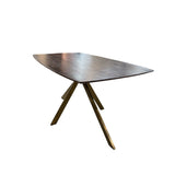 Bloomhome Carter Rectangle Solid Wood DINING TABLE 60w36d30h