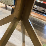 Bloomhome Carter Rectangle Solid Wood DINING TABLE 60w36d30h