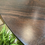 Bloomhome Carter Wooden Iron Round DINING TABLE 48d30h