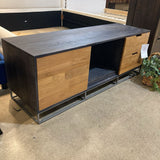 CB2 Congo Media Credenza MEDIA CONSOLE 56w18d20h
