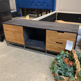 CB2 Congo Media Credenza MEDIA CONSOLE 56w18d20h