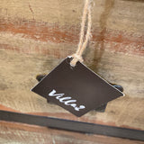 Villa2 Black Reclaimed Mosaic 6-Drawer Large DRESSERS/CHESTS 51w18d32h